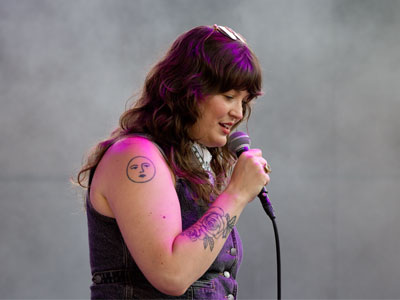 I wouldn`t want to sing while the smoke machine was on.