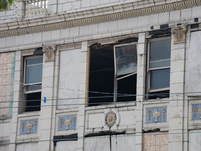 And to think I used to park in that derelict building.