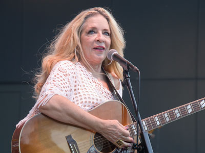 Carlene Carter had a coughing fit because of the dang smoke machine (see July 3 above).