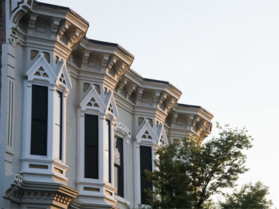 Evening in the Oregon District.