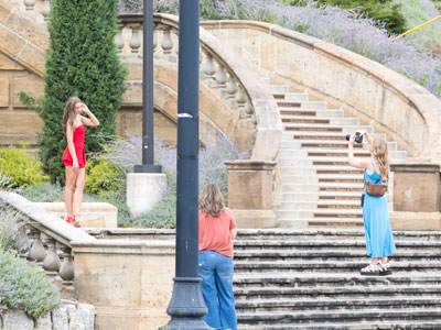Other people`s photo shoots.