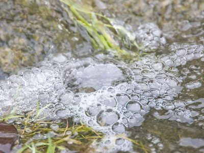 The bubbling brook you`ve heard told about.