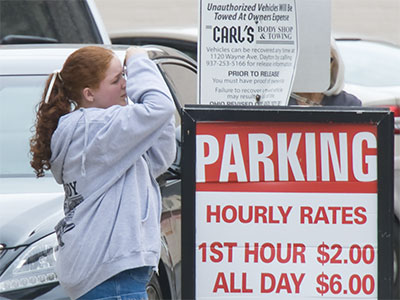 Another UD student photographer on the street (see September 20, 2023).