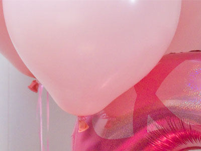 It was a pink event, and I wore the wrong color. It was a pink event, and I wore the wrong color.