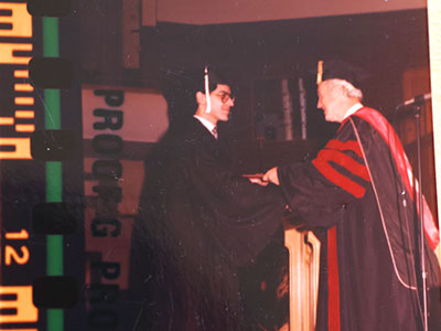 Despite a rough start in kindergarten, the boy graduated. Despite a rough start in kindergarten, the boy graduated.