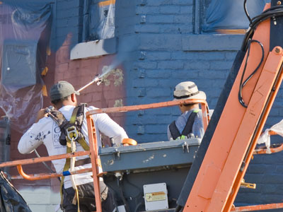 Paint brushes and rollers are obsolete. Paint brushes and rollers are obsolete.