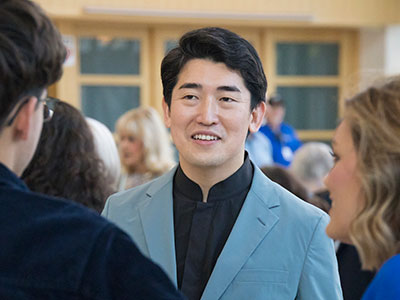 Keitaro Harada conducted his debut concert with the Dayton Philharmonic Orchestra, and ushers are looking for my socks in Row E where they were knocked off. Keitaro Harada conducted his debut concert with the Dayton Philharmonic Orchestra, and ushers are looking for my socks in Row E where they were knocked off.
