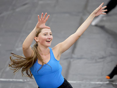 Despite the pressure of auditioning, the mood was light. Despite the pressure of auditioning, the mood was light.