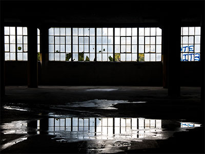 It`s even raining inside my parking garage. It`s even raining inside my parking garage.