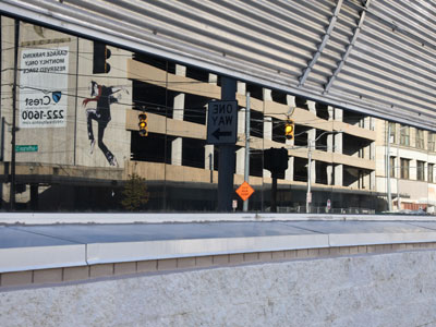 Perspectives on downtown Dayton. Perspectives on downtown Dayton.