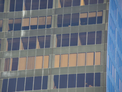 Dayton`s largest office building seems mostly vacant. Dayton`s largest office building seems mostly vacant.