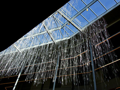 Fractal Rain by Terry Welker at the Dayton Metro Library (see March 9, 2021). Fractal Rain by Terry Welker at the Dayton Metro Library (see March 9, 2021).