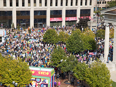 In America, the law is king! In America, the law is king!