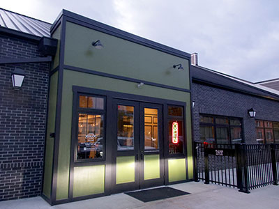 Tonight I visited the new Mudlick Taphouse.  The old sign will soon be hung here (see September 3, 2025). Tonight I visited the new Mudlick Taphouse.  The old sign will soon be hung here (see September 3, 2025).