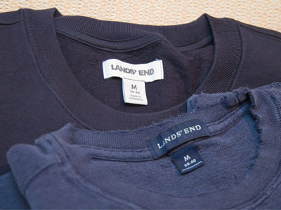 Out with the old, in with the new.  I buy from Lands End since stores don`t carry my size (see May 14, 2024). Out with the old, in with the new.  I buy from Lands End since stores don`t carry my size (see May 14, 2024).