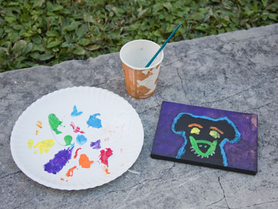 I painted a tribute to the dog of my childhood.  He was the closest thing I had to a brother. I painted a tribute to the dog of my childhood.  He was the closest thing I had to a brother.