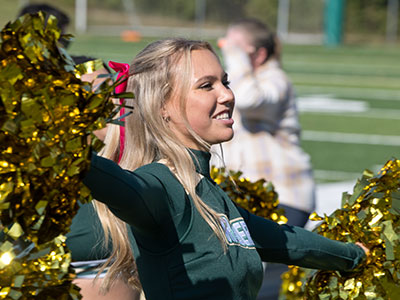 Meanwhile, cheerleaders kept up the encouragement (she was seen here on October 13, 2024, and June 8, 2025). Meanwhile, cheerleaders kept up the encouragement (she was seen here on October 13, 2024, and June 8, 2025).