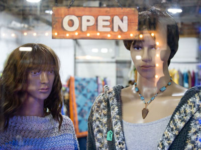 The customer service staff is ready to serve you.