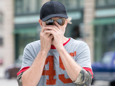 Then we went out to the bustling metropolis.  There`s a harmonica in there somewhere.