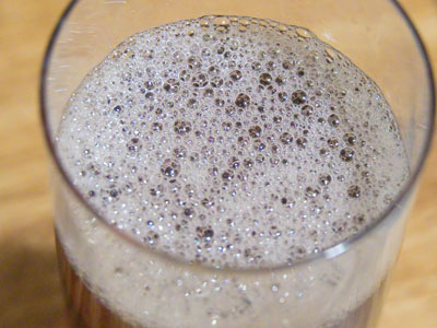 When it rains all day, you get a photo of raspberry tea (see October 24, 2021).