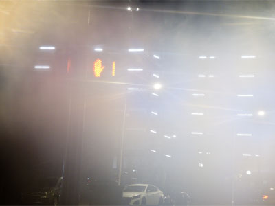 Here`s what I see at a red light.