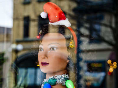 Small Business Saturday was extremely quiet.