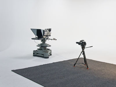 The big camera is decades old and cost $250,000.  The small camera is newer and better and cost $12,000.