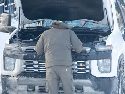 I didn`t want to go outside and do this.