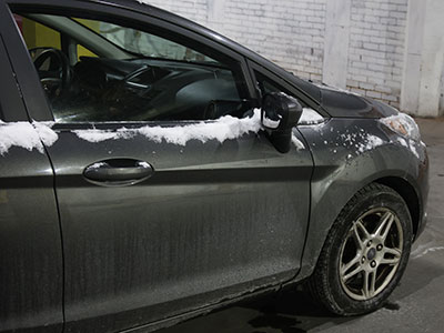 My car rattled and groaned in the cold, but we made it.