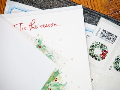 January 14:  time to send out Christmas cards.