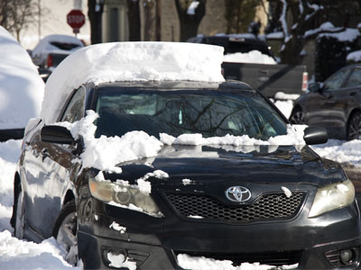 The snowhawk is a popular look right now.