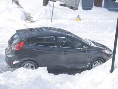 Finally I`m ready to venture out onto the frozen tundra.