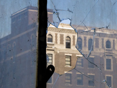 It`s warmer if I take pictures from the parking garage.