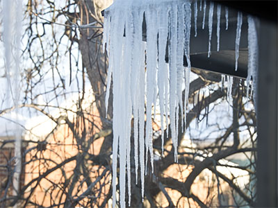 I`m happy to see the snow melt . . . 