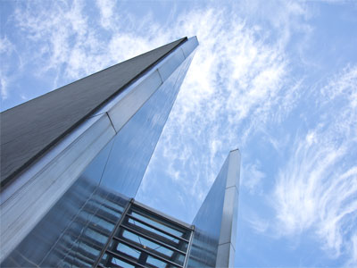 If you look up, you won`t see the snow anymore.