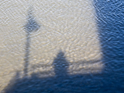 Not yet swimming weather.