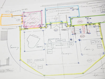  . . . but I was able to take a backstage tour of The Loft.