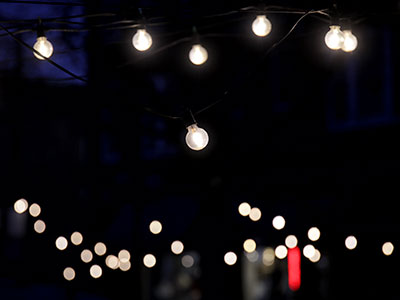 A late night walk on Fifth Street.