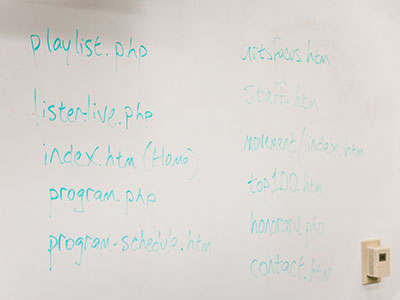 My contribution was limited to writing things on the whiteboard.