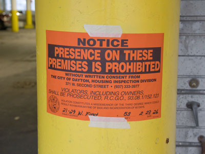 The city has again taken notice of my rotting garage (see January 5, 2023).  Where will I park tomorrow?