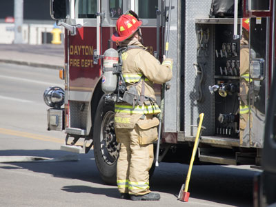Things got a little too spicy at the Indian restaurant.