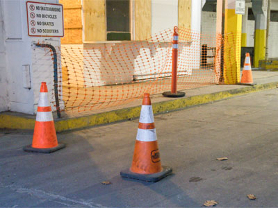 My ex-parking garage grows more inaccessible (see February 23, 2026).