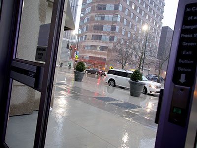 Nine hours later and it`s still raining.