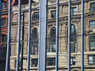 Reflections on the Arcade.