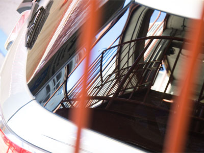 My new parking garage is more photogenic.