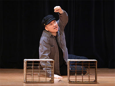 Then I went, semi-exhausted, to the Dayton Art Institute for Michael London`s `Anschel` (see February 2, 2026).