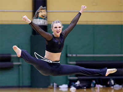 Getting more air at Wright State University.