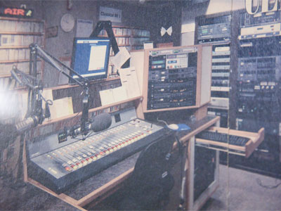 This is a photo of a photo that appeared in Radio Magazine in April 2006.