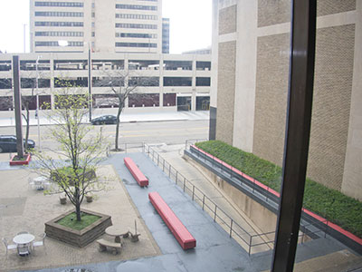 This is the view from my new office window.