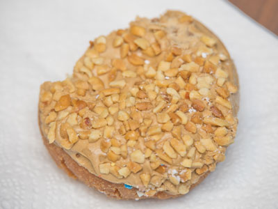 If a donut has nuts, then it must be good for me.